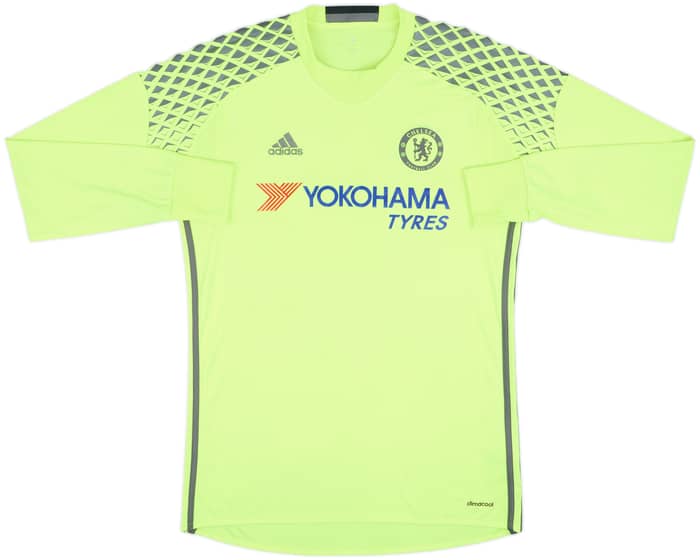 2016-17 Chelsea GK Shirt Courtois #13 - 8/10 - (M)