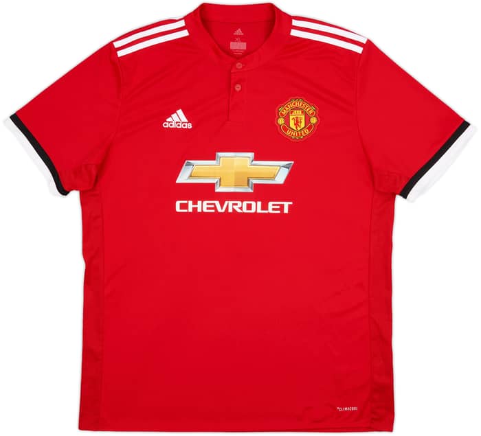 2017-18 Manchester United Home Shirt Alexis #7 - 7/10 - (XL)