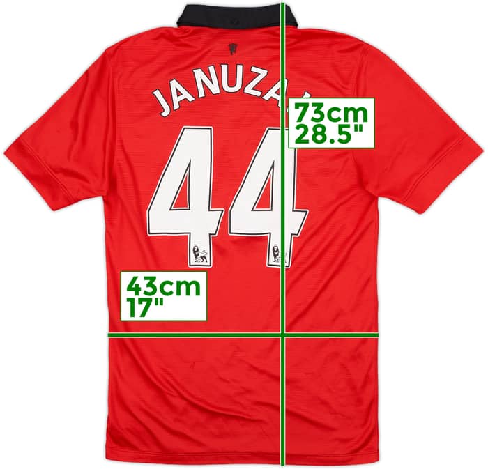 2013-14 Manchester United Home Shirt Januzaj #44 - 6/10 - (S)