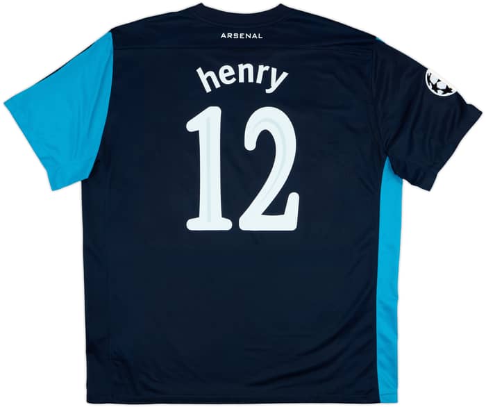 2011-12 Arsenal Away Shirt Henry #12 - 6/10 - (XXL)
