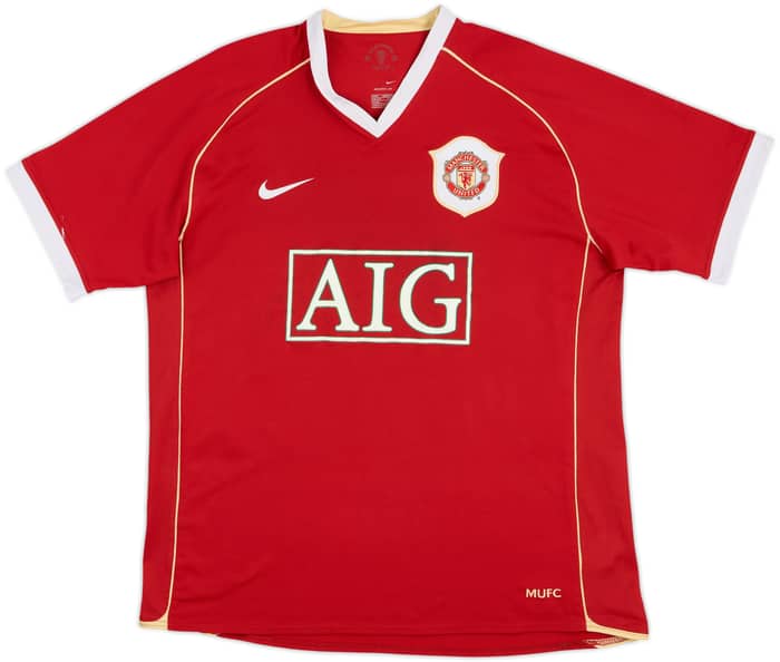 2006-07 Manchester United Home Shirt Ronaldo #7 - 5/10 - (L)