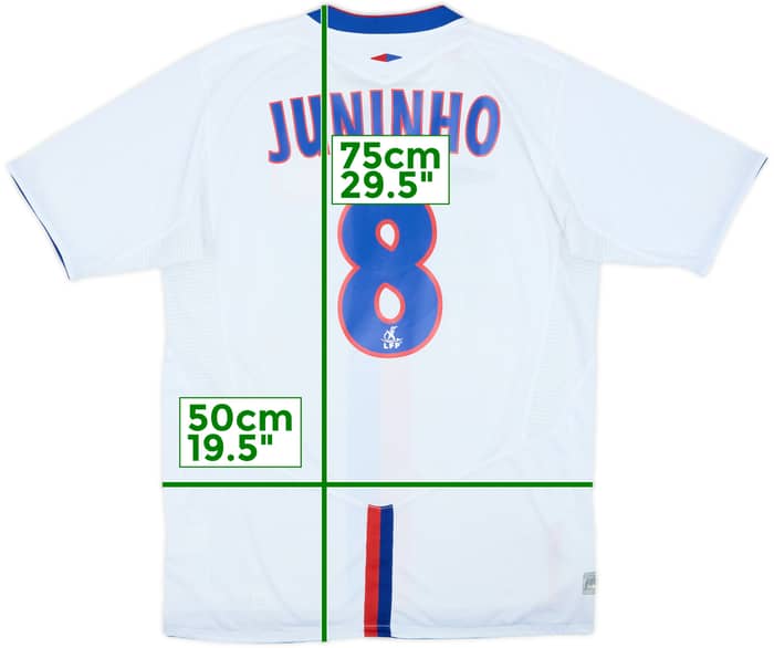 2004-05 Lyon Home Shirt Juninho #8 - 5/10 - (L)