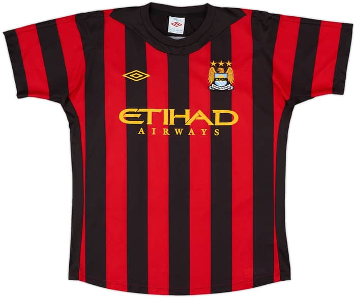 2011-12 Manchester City Away Shirt Kun Aguero #16 - 7/10 - (M)
