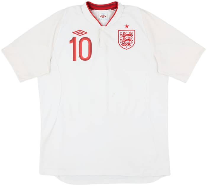 2012-13 England Home Shirt Rooney #10 - 6/10 - (L)