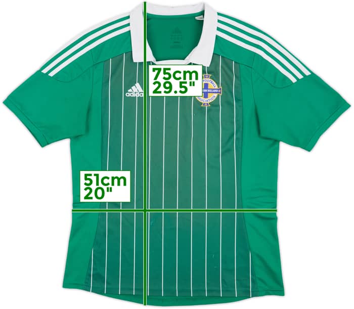 2012-13 Northern Ireland Home Shirt - 5/10 - (L)