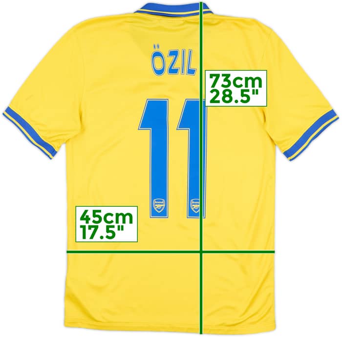 2013-14 Arsenal Away Shirt Ozil #11 - 6/10 - (S)