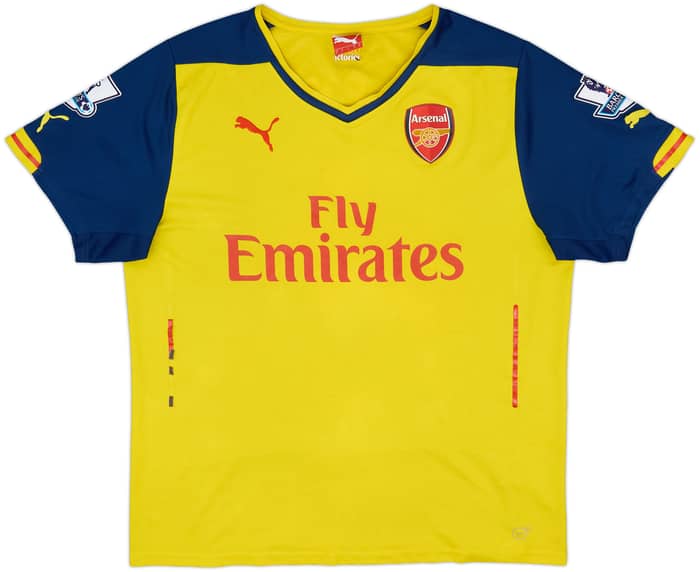 2014-15 Arsenal Away Shirt Alexis #17 - 4/10 - (L)