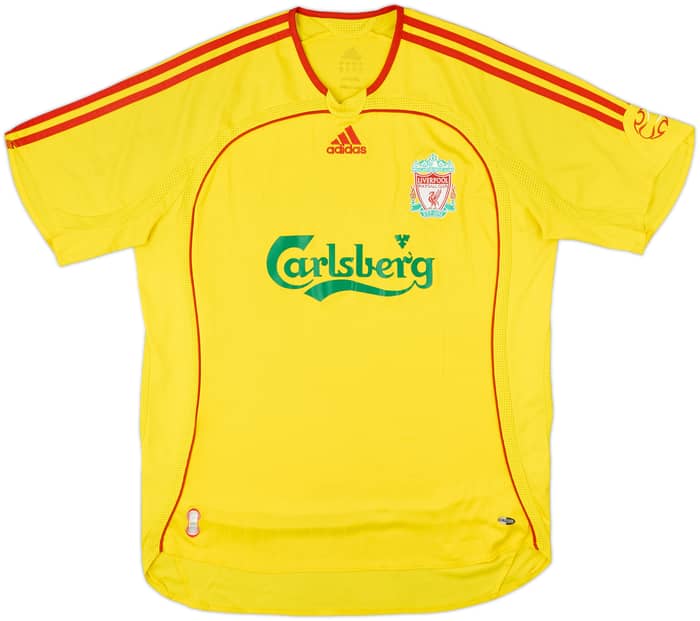 2006-07 Liverpool Away Shirt Gerrard #8 - 8/10 - (M)