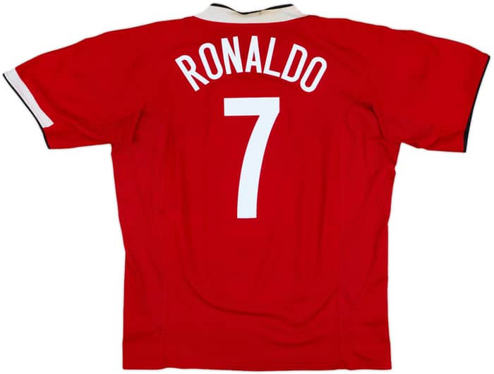 2004-06 Manchester United Home Shirt Ronaldo #7 - 7/10 - (XL)