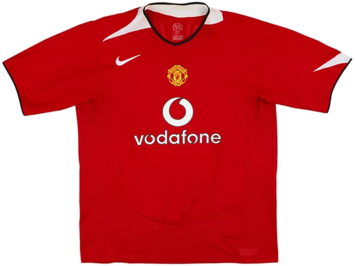 2004-06 Manchester United Home Shirt Ronaldo #7 - 7/10 - (XL)