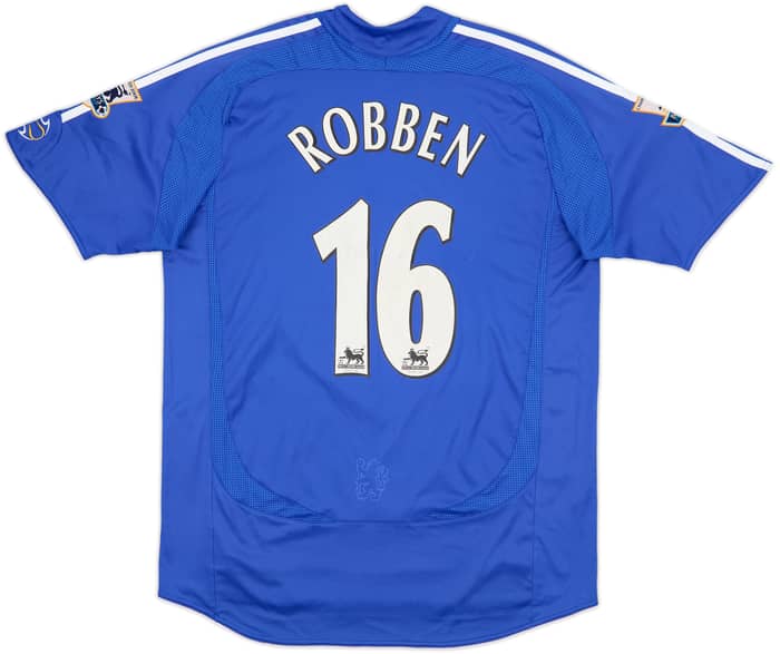 2006-08 Chelsea Home Shirt Robben #16 - 6/10 - (L)