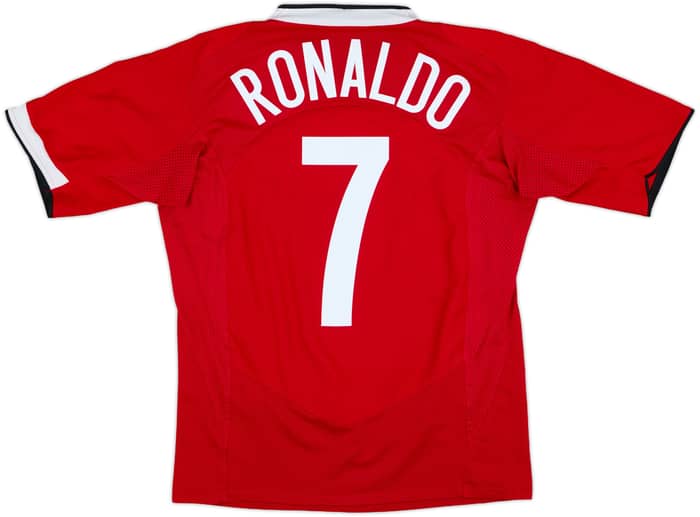 2004-06 Manchester United Home Shirt Ronaldo #7 - 5/10 - (M)