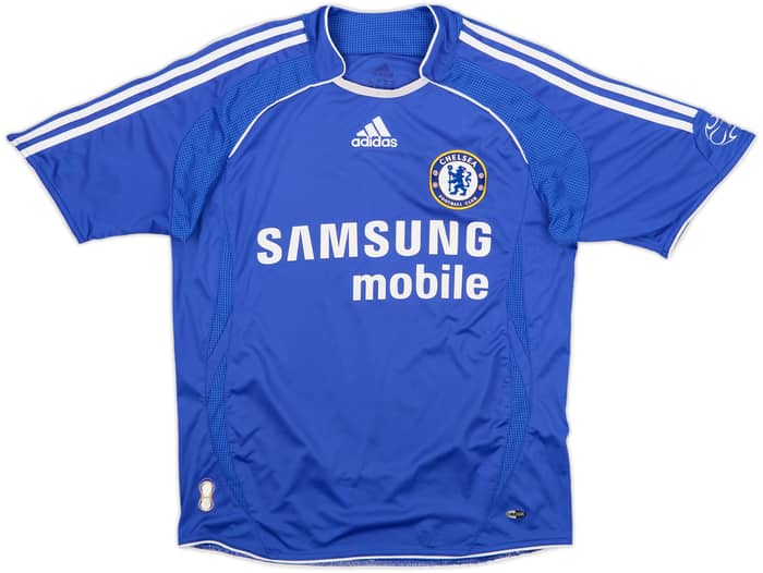 2006-08 Chelsea Home Shirt Drogba #11 - 8/10 - (L.Boys)