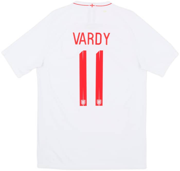 2018-19 England Home Shirt Vardy #11 - 6/10 - (M)