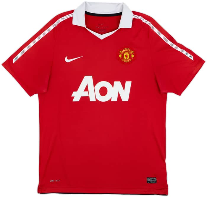 2010-11 Manchester United Home Shirt Rooney #10 - 5/10 - (M)