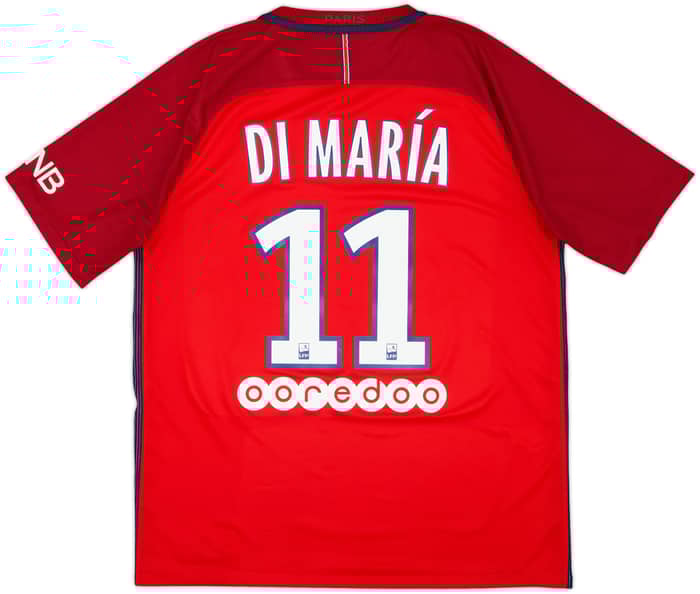 2016-17 Paris Saint-Germain Away Shirt Di Maria #11 - 8/10 - (L)