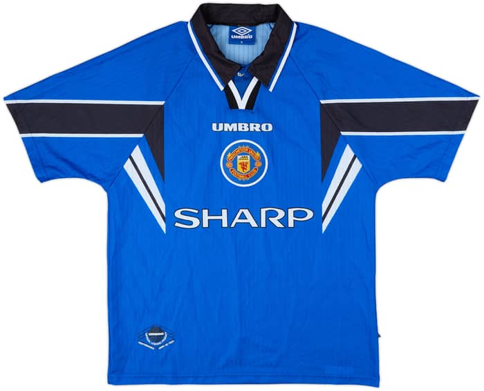 1996-98 Manchester United Third Shirt Beckham #10 - 10/10 - (M)