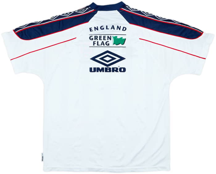 1998-00 England Umbro Training Shirt - 6/10 - (XL)