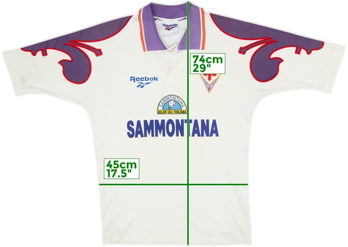 1995-96 Fiorentina Away Shirt - 6/10 - (M)