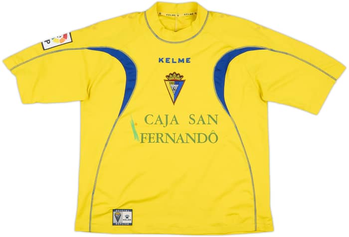 2005-06 Cadiz Home Shirt - 7/10 - (M)