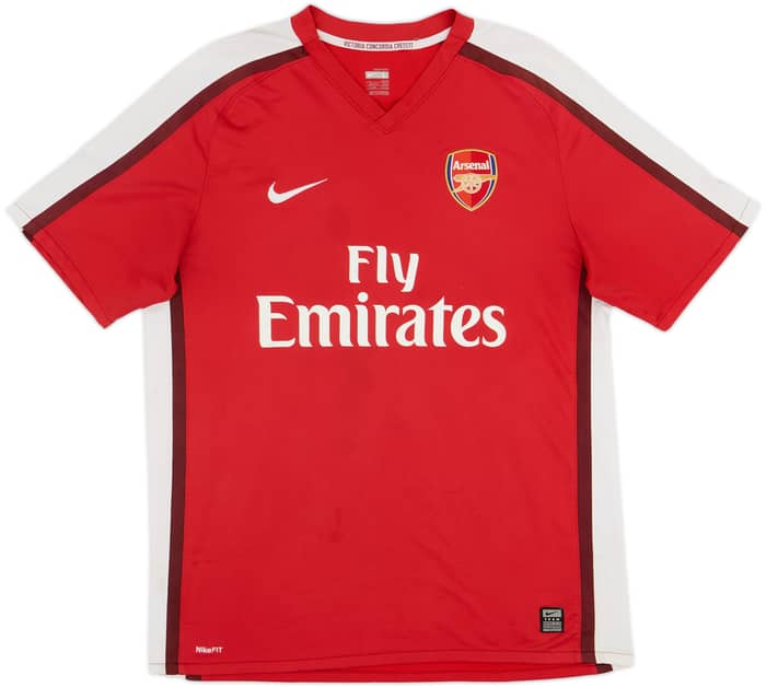 2008-10 Arsenal Home Shirt Fabregas #4 - 6/10 - (L)