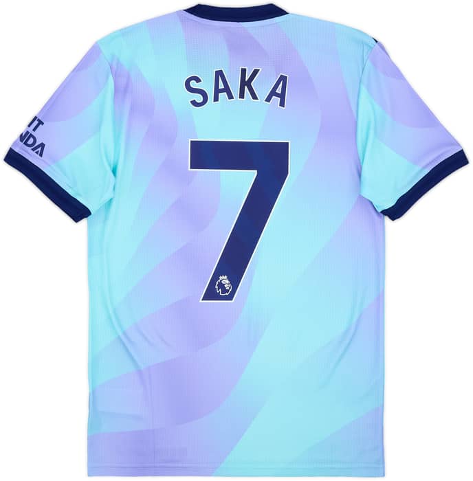 2024-25 Arsenal Authentic Third Shirt Saka #7 (S)
