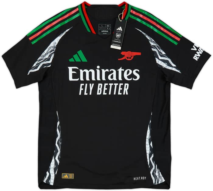 2024-25 Arsenal Authentic Away Shirt Rice #41 (L)