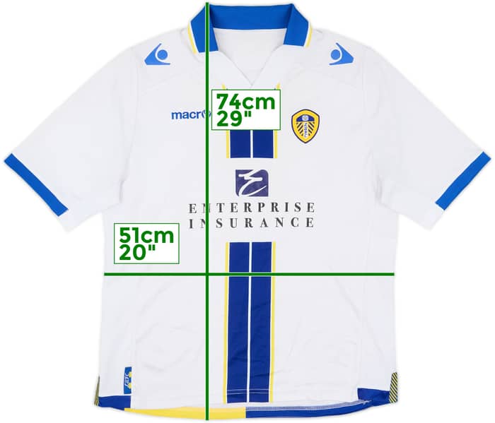 2013-14 Leeds United Home Shirt - 5/10 - (XL.Boys)