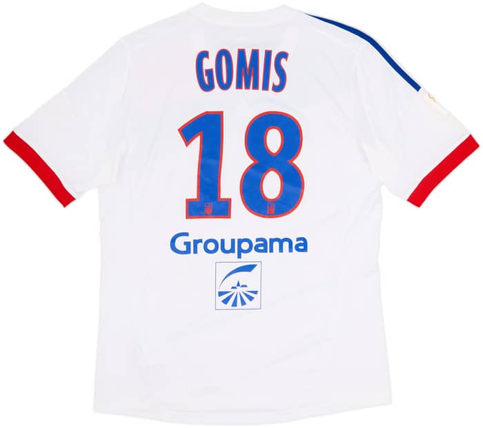 2012-13 Lyon Home Shirt Gomis #18 - 8/10 - (L)