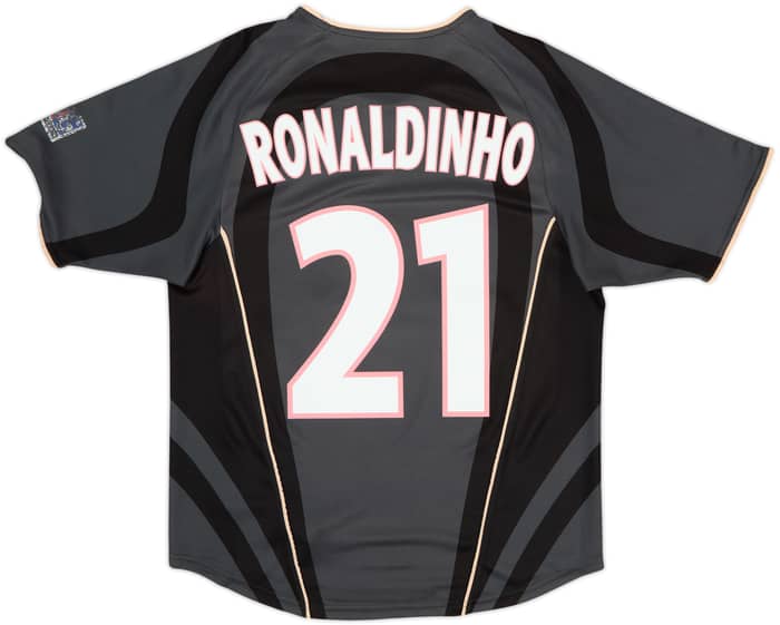 2001-02 Paris Saint-Germain Third Shirt Ronaldinho #21 - 6/10 - (S)