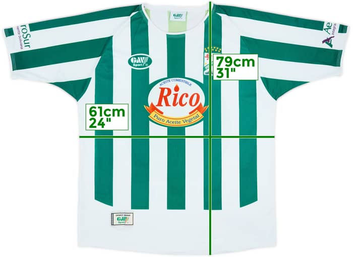 2003 Oriente Petrolero Home Shirt - 7/10 - (XL)
