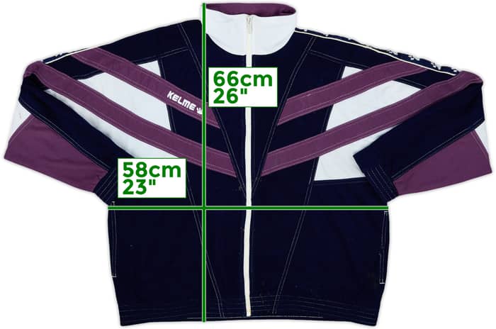 1997-98 Real Madrid Kelme Track Jacket - 7/10 - (S)