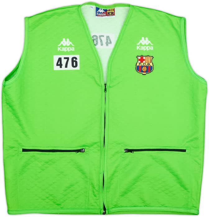 1997-98 Barcelona Kappa Staff Issue Gilet - 8/10 - (L)