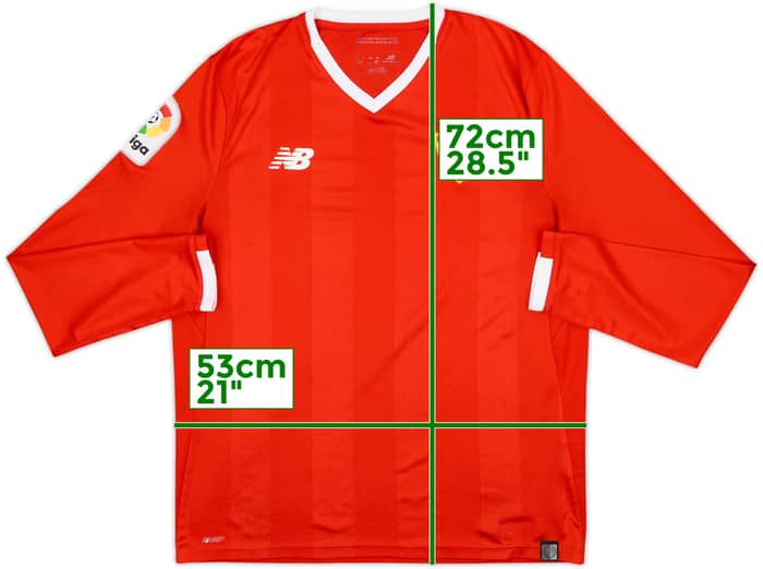 2017-18 Sevilla Away L/S Shirt - 8/10 - (L)