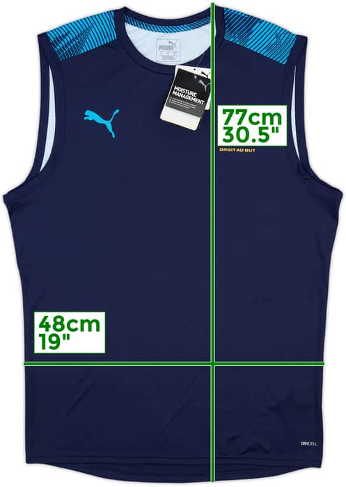 2018-19 Olympique Marseille Puma Training Vest (L)