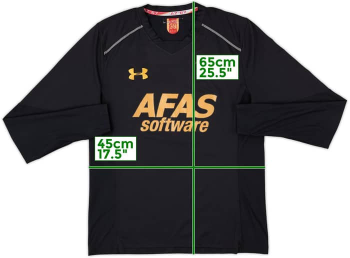 2017-18 AZ Alkmaar Training L/S Shirt - 7/10 - (L)