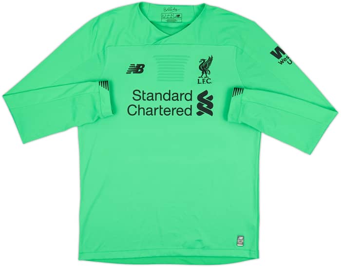 2019-20 Liverpool GK Shirt A.Becker #1 - 7/10 - (L)