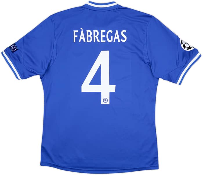 2013-14 Chelsea Home Shirt Fabregas #4 - 6/10 - (L)