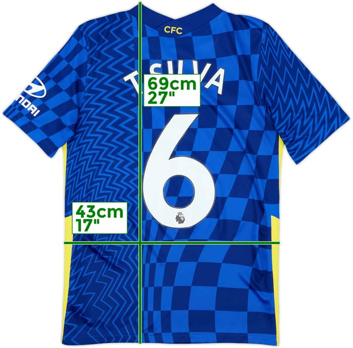 2021-22 Chelsea Home Shirt - 9/10 - (XL.Boys)