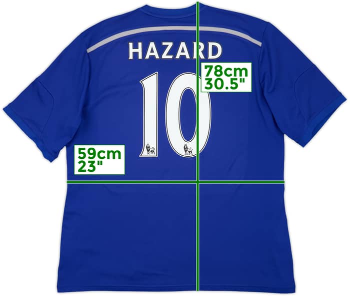 2014-15 Chelsea Home Shirt Hazard #10 - 5/10 - (XXL)