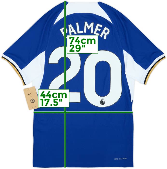 2023-24 Chelsea Authentic Home Shirt Palmer #20 (S)