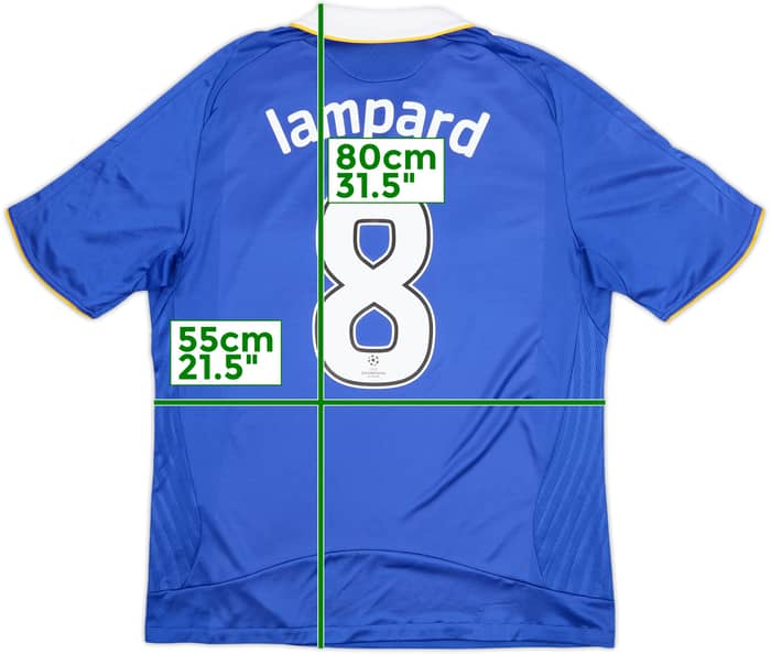 2008-09 Chelsea Home Shirt Lampard #8 - 8/10 - (L)