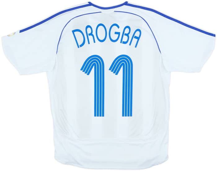 2006-07 Chelsea Away Shirt Drogba #11 - 6/10 - (L.Boys)
