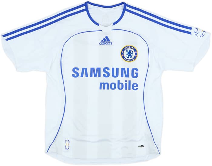 2006-07 Chelsea Away Shirt Drogba #11 - 6/10 - (L.Boys)