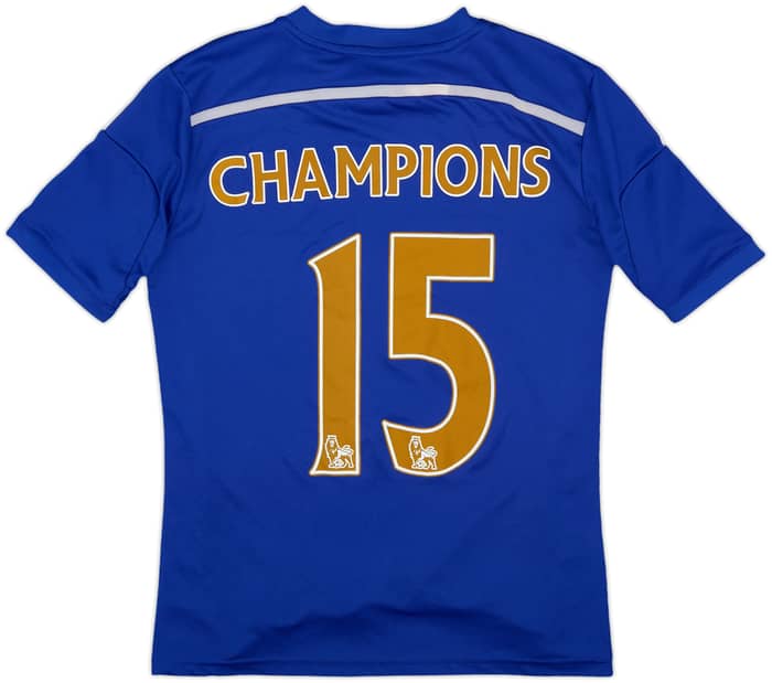 2014-15 Chelsea Home Shirt Champions #15 - 9/10 - (L.Boys)