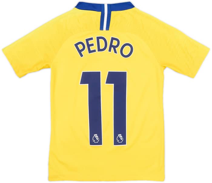 2018-19 Chelsea Away Shirt Pedro #11 - 8/10 - (S.Boys)