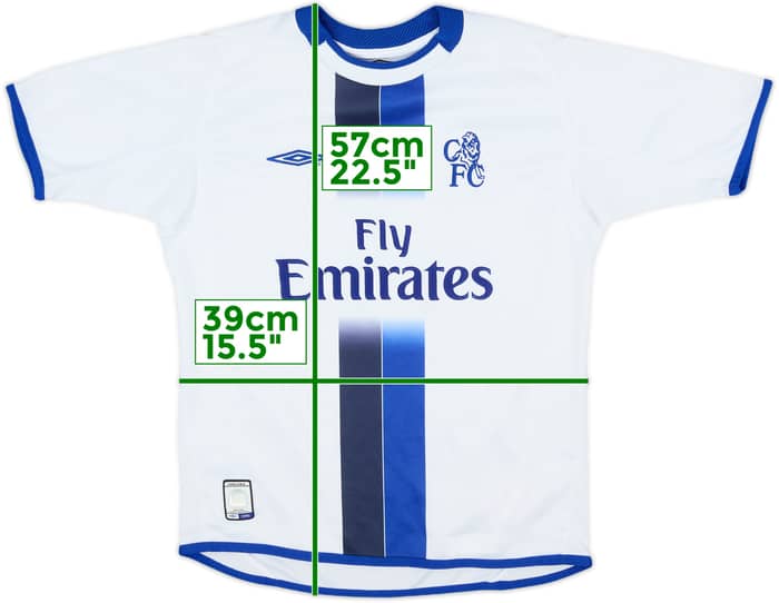 2003-05 Chelsea Away Shirt - 7/10 - (M.Boys)