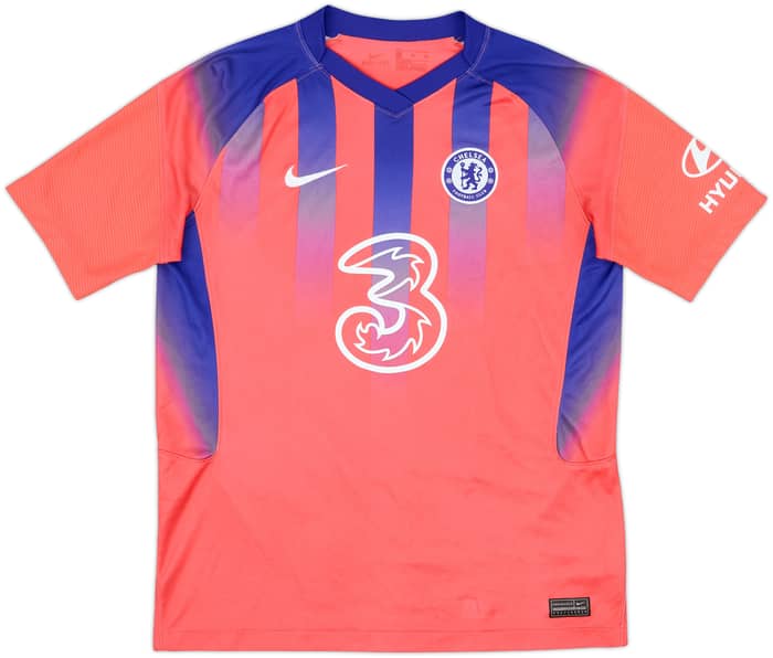 2020-21 Chelsea Third Shirt T.Silva #6 - 8/10 - (XL.Boys)