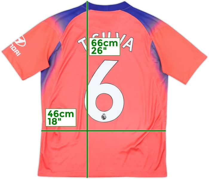 2020-21 Chelsea Third Shirt T.Silva #6 - 8/10 - (XL.Boys)