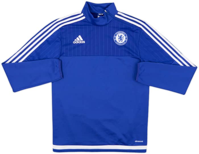 2015-16 Chelsea adidas 1/4 Zip Drill Top - 8/10 - (S)